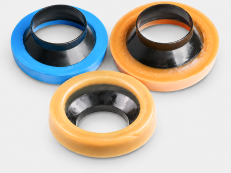 Rubber flange product range